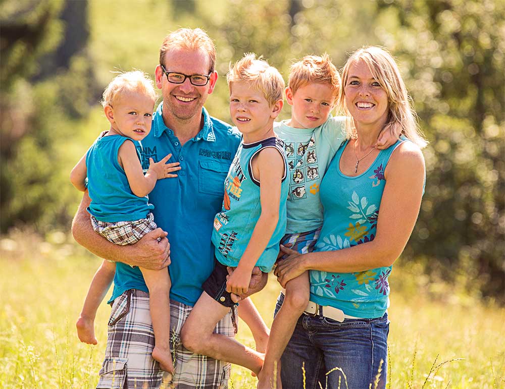 Matze mit Familie