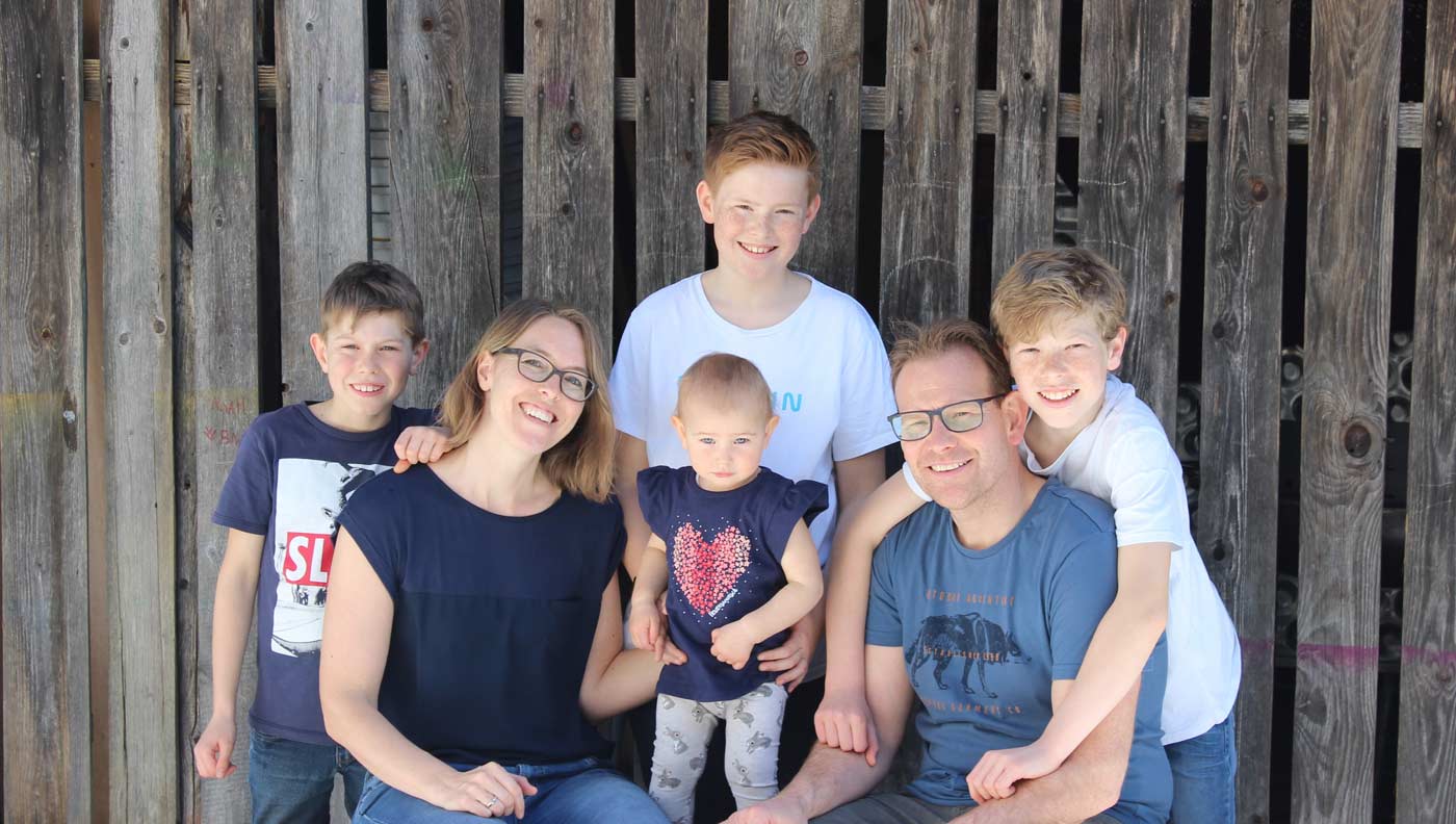Matze mit Familie